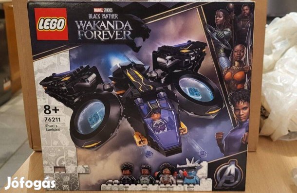 LEGO Marvel Fekete Párduc - Shuri madara (76211) új, bontatlan