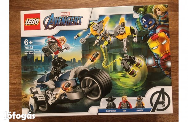 LEGO Marvel Super Heroes Bosszúállók Speeder biciklis támadás (76142)