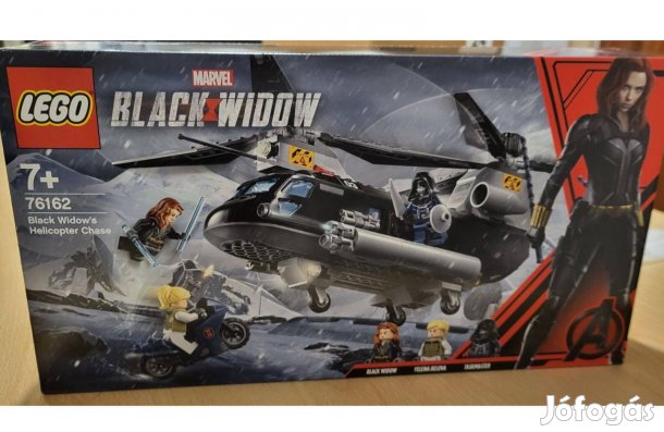 LEGO Marvel - A Fekete Özvegy helikopteres üld. (76162) új, bontatlan