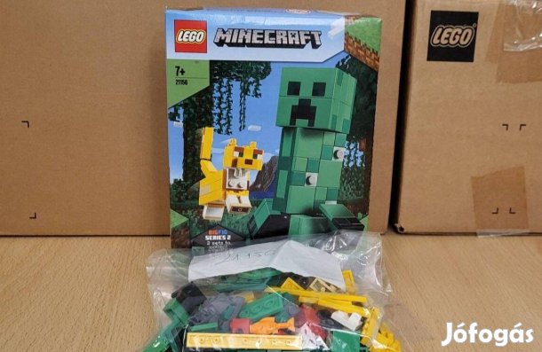 LEGO Minecraft - Bigfig Creeper és Ocelot (21156)