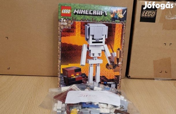 LEGO Minecraft - Bigfig Csontváz magmakockával (21150)