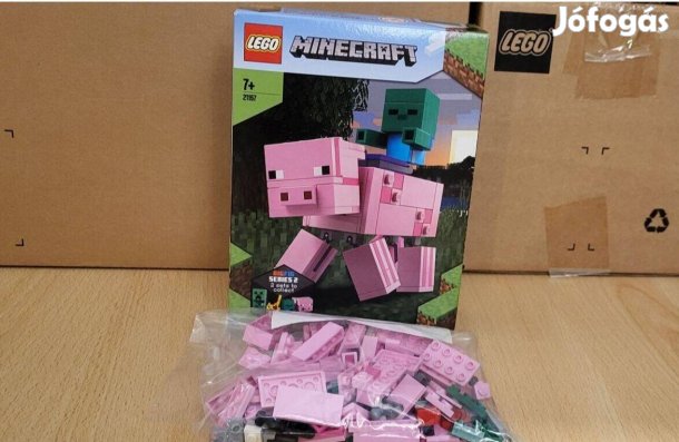 LEGO Minecraft - Bigfig malac Zombibabával (21157)