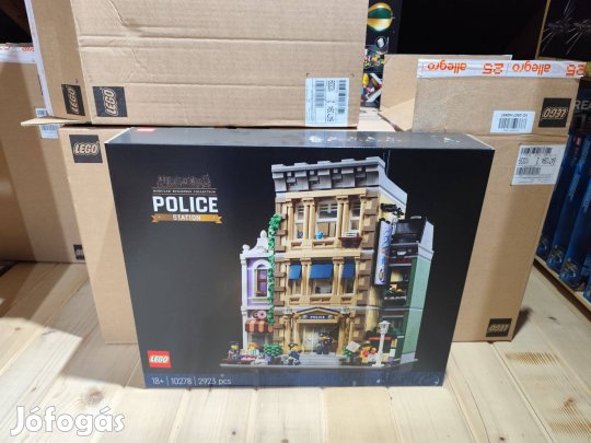 LEGO Modular Buildings 10278 Police Station új, bontatlan utánvét