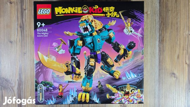 LEGO Monkie Kid - A nagyerejű Azure Lion 80048 Új,Bontatlan