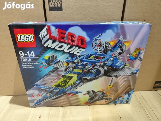 LEGO Movie 70816 Benny's Spaceship, Spaceship! új, bontatlan utánvét