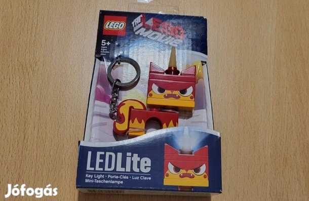 LEGO Movie - Angry Kitty világító kulcstartó (5004281) új, bontatlan