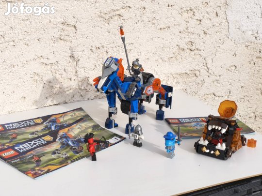LEGO Nexo Knights Lance mechanikus robotlova (70312) + Káosz katapult