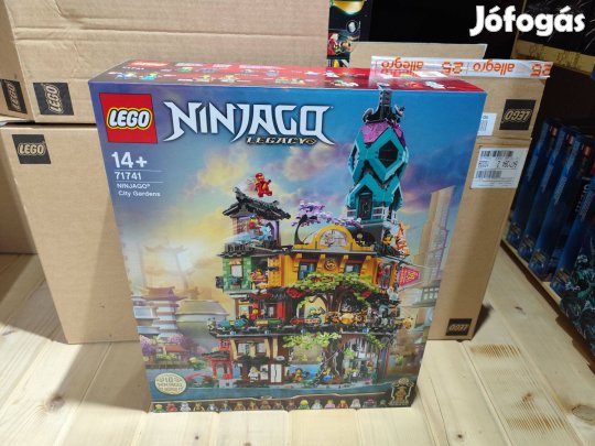 LEGO Ninjago 71741 Ninjago City Gardens új, bontatlan utánvét
