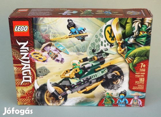 LEGO Ninjago 71745 Lloyd dzsungelmotorja - 3 minifigura / 183 Darab