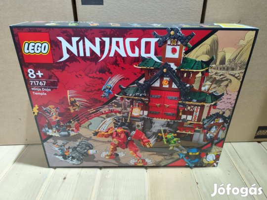 LEGO Ninjago 71767 Ninja Dojo Temple új, bontatlan utánvét