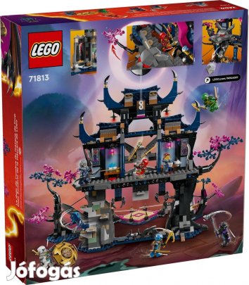 LEGO Ninjago 71813 Wolf Mask Shadow Dojo új, bontatlan utánvét