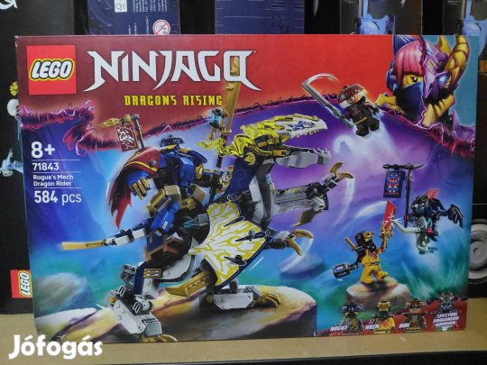 LEGO Ninjago 71843 - Rouge sárkánylovas robotja