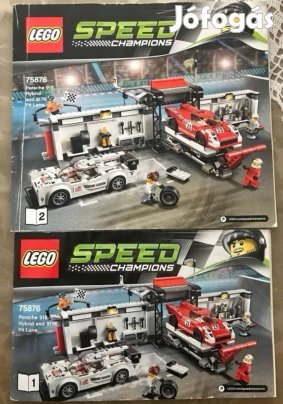 LEGO Speed Champions Porsche 919 Hybrid & 917K Pit Lane (75876)