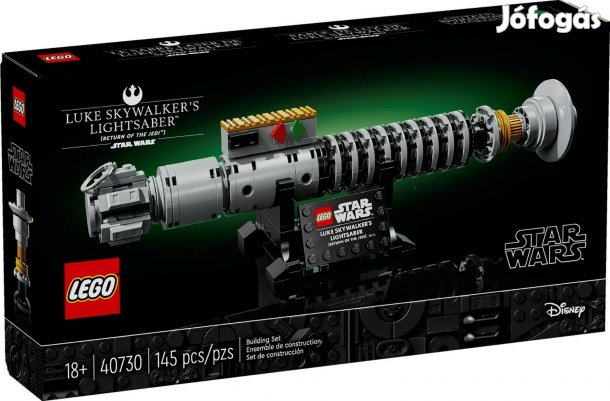 LEGO Star Wars 40730 Luke Skywalker's Lightsaber új, bontatlan utánvét