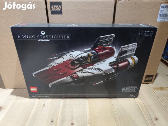 LEGO Star Wars 75275 A-wing Starfighter új, bontatlan utánvét