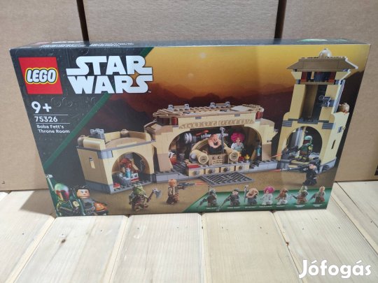 LEGO Star Wars 75326 Boba Fett's Throne Room új, bontatlan utánvét