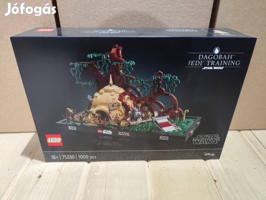 LEGO Star Wars 75330 Dagobah Jedi Diorama új, bontatlan utánvét