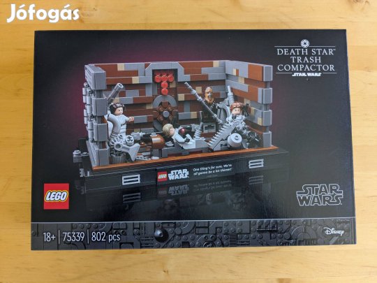 LEGO Star Wars 75339 Death Star Diorama új, bontatlan