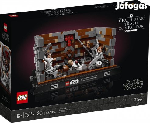 LEGO Star Wars 75339 Death Star Diorama új, bontatlan utánvét