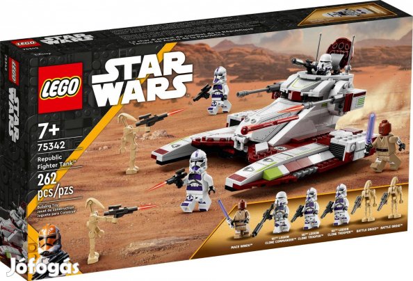 LEGO Star Wars 75342 Republic Fighter Tank új, bontatlan utánvét