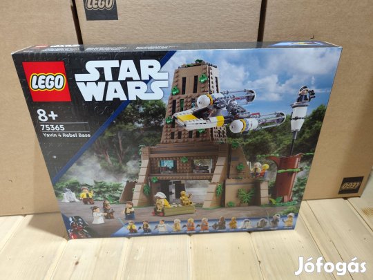 LEGO Star Wars 75365 Yavin 4 Rebel Base új, bontatlan utánvét