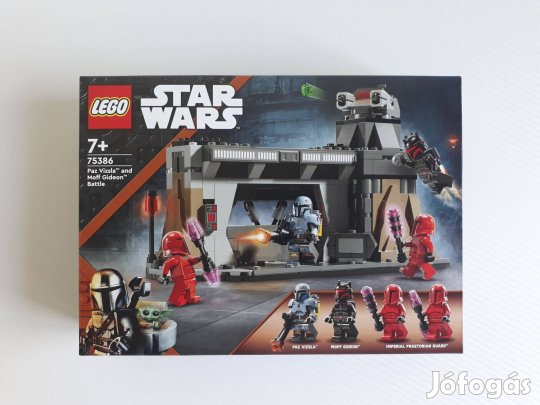 LEGO Star Wars 75386 - Paz Vizsla és Moff Gideon - Bontatlan Új