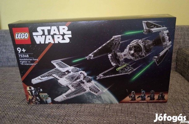 LEGO Star Wars Mandalorian Fang Fighter vs TIE Interceptor (75348)
