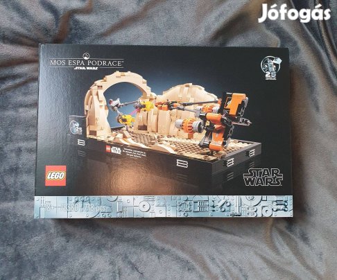LEGO Star Wars - Mos Espa verseny dioráma (75380) új, bontatlan