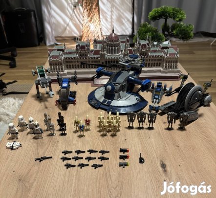 LEGO Star Wars minifigurák és járművek