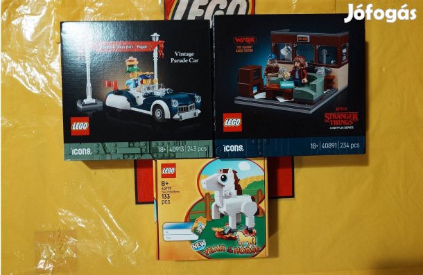 LEGO Stranger Things - Wsqk Radio Station 40891+ ajándék 40779 40913