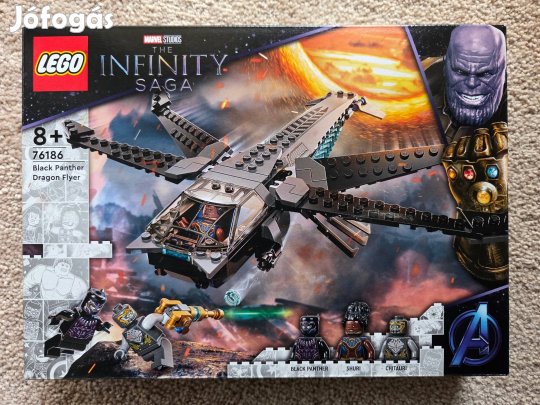 LEGO Super Heroes 76186 Fekete Párduc Dragon Flyer