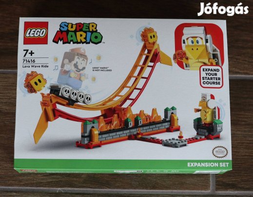 LEGO Super Mario - Lávahullám-lovaglás kiegészítő szett ( 71416 )