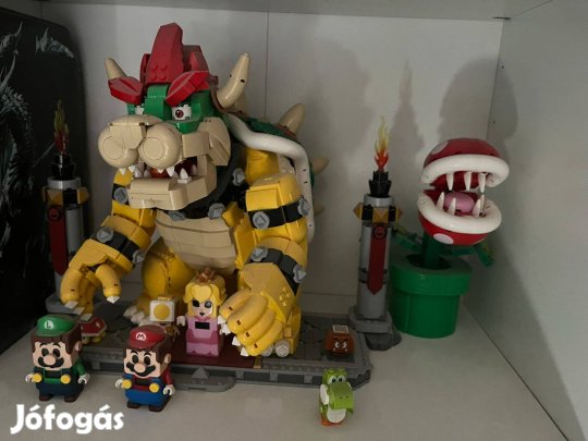 LEGO Super Mario csomag (Bowser, Piranha, elektronikus figurák)