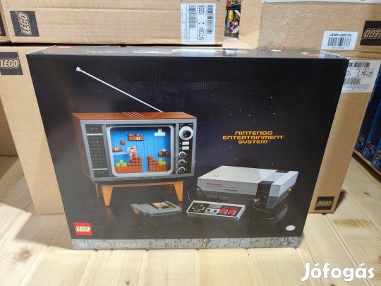 LEGO Super Marios 71374 Nintendo Entertainment új, bontatlan utánvét
