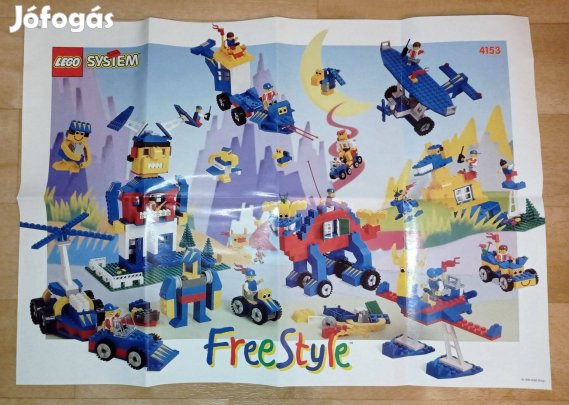 LEGO System 4153 - Freestyle Playcase (L), 5+ poszter