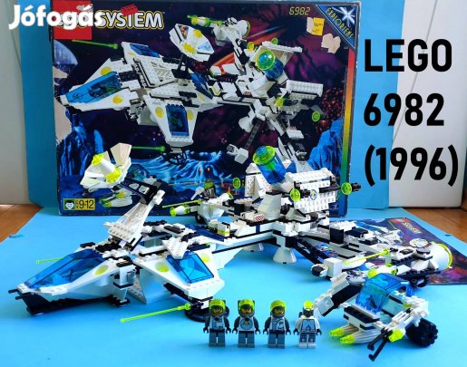 LEGO System Exploriens 6982 Explorien Starship (1996) doboz, útmutató