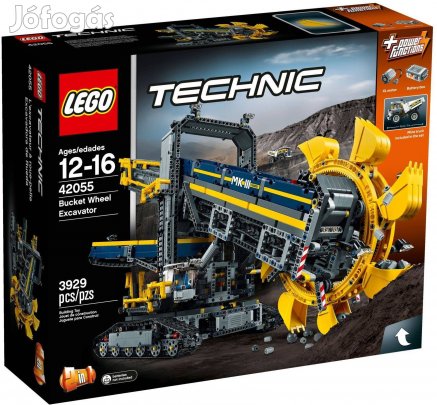 LEGO Technic 42055 Lapátkerekes kotrógép (Használt Készlet)