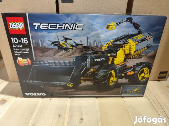 LEGO Technic 42081 Volvo Concept Wheel Loader Zeux új, bontatlan