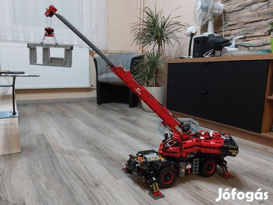 LEGO Technic 42082 Rough Terrain Crane, Daru egyenetlen terepen