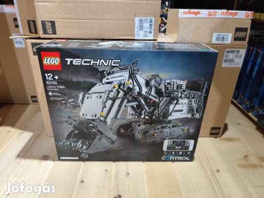 LEGO Technic 42100 Liebherr R 9800 új, bontatlan utánvét