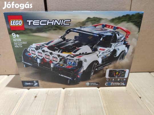 LEGO Technic 42109 App-Controlled Top Gear Rally Car új, bontatlan