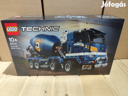 LEGO Technic 42112 Concrete Mixer Truck új, bontatlan