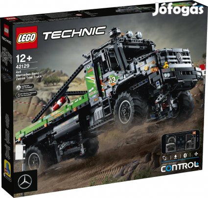 LEGO Technic 42129 4x4 Mercedes-Benz Zetros Trial Truck új, bontatlan