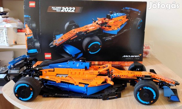 LEGO Technic 42141 Mclaren Formula 1 Versenyautó - Dobozával!