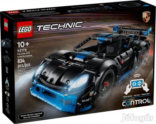 LEGO Technic 42176 Porsche GT4 e-Performance új, bontatlan utánvét