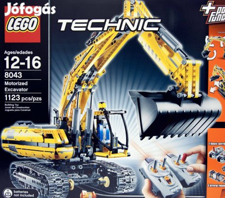 LEGO Technic 8043 Motorized Excavator Távirányítós Markoló