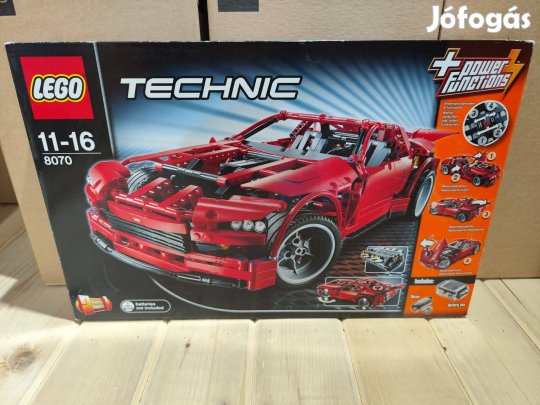 LEGO Technic 8070 Super Car új, bontatlan