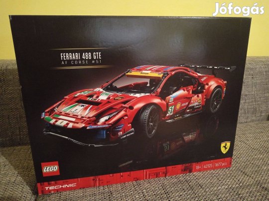 LEGO Technic Ferrari 488 GTE AF Corse #51 (42125) bontatlanul eladó