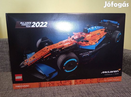 LEGO Technic Mclaren Formula1 versenyautó 42141 bontatlan készlet