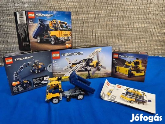 LEGO Technic csomag - 42163 , 42147 - 2x, 42198 - 4db